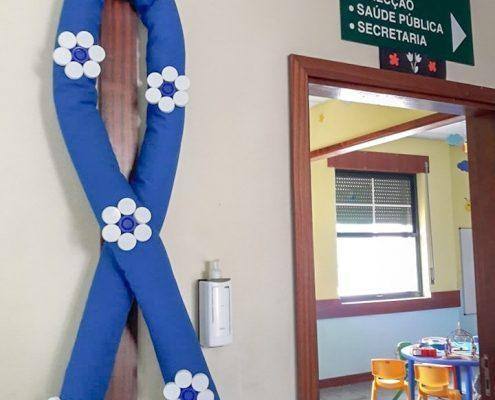 Feita por Sta Casa da Misericórdia - Colocado no Centro de saúde de Belmonte