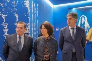 O Presidente da Câmara Municipal de Belmonte, Dr. António Rocha,a Senhora Secretária de Estado do Turismo, Eng. Rita Marques e o Presidente do Turismo Centro de Portugal, Dr. Pedro Machado