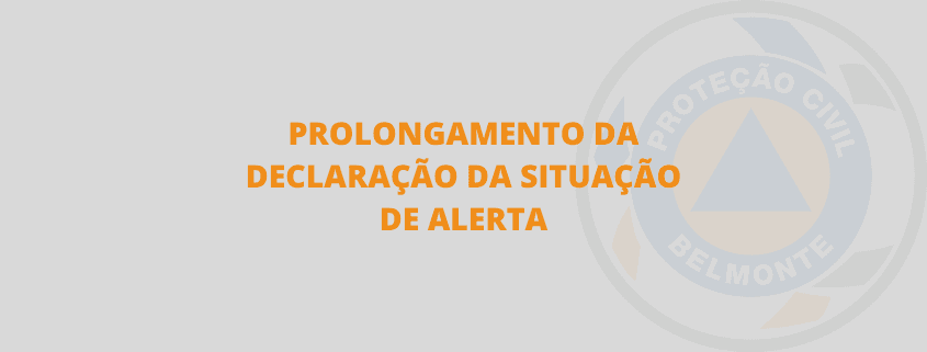 Prolongamento Da Declaração Da Situação De Alerta