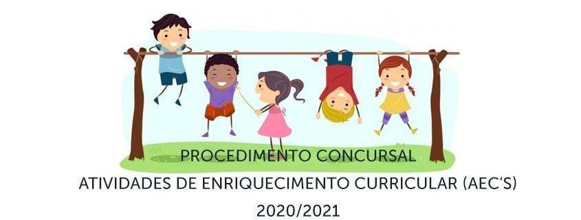 Procedimento Concursal Atividades Enriquecimento Curricular (aec’s) 2020 2021