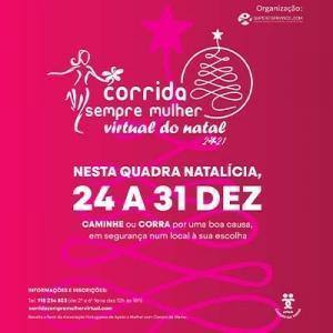 Corrida Sempre Mulher Virtual Do Natal 2021