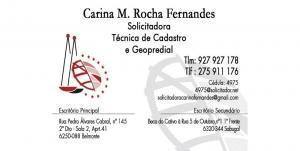 Carina M. Rocha Fernandes Solicitadora
