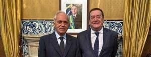 Presidente Da Câmara Municipal De Belmonte Apresenta Cumprimentos Embaixador Do Brasil