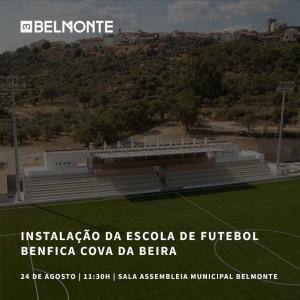 Instalação Da Escola De Futebol Benfica Cova Da Beira