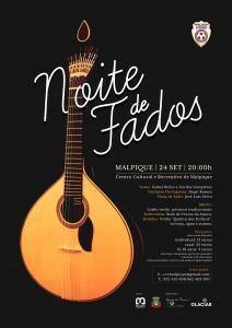 Cartaz Noites De Fado Malpique 2022