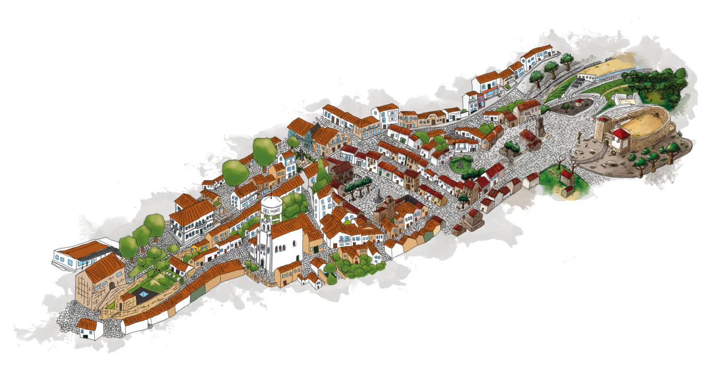 Mapa Belmonte Medieval Mapa Belmonte Medieval