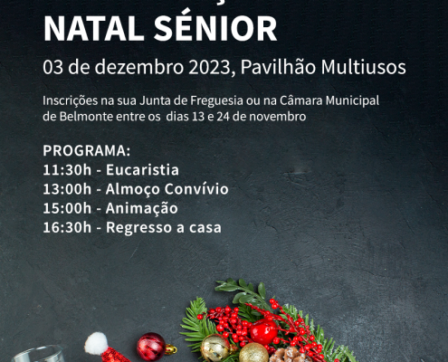 Almoço Natal Senior 2023 Cartaz Almoço Natal Senior 2023 Cartaz