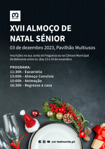 Almoço Natal Senior 2023 Cartaz