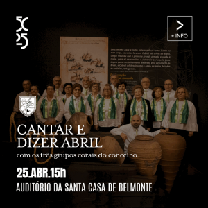 Festas Do Concelho 2024 Cantar E Dizer Abril