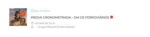 Prova Cronometrada Gm Os Ferroviários