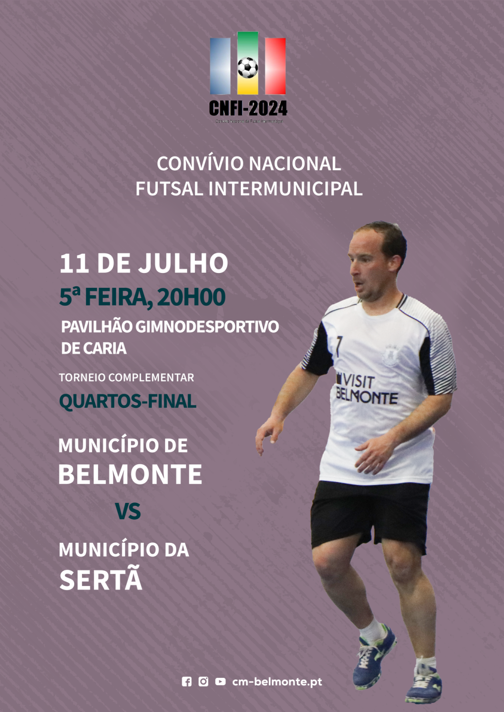 Cartaz Cnfi 2024 Quartos Final