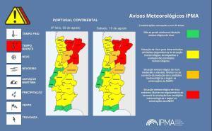 Aviso Tempo Quente