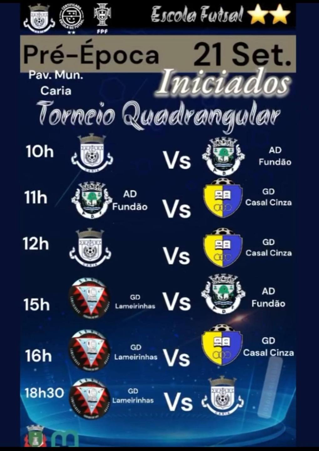 Torneio Quadrangular Iniciados Udc