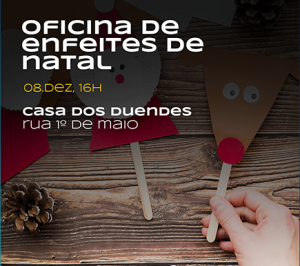 Bn24 Oficina De Enfeites De Natal Miniatura