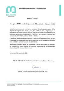 Edital Nº2 MaÇaÍnhas