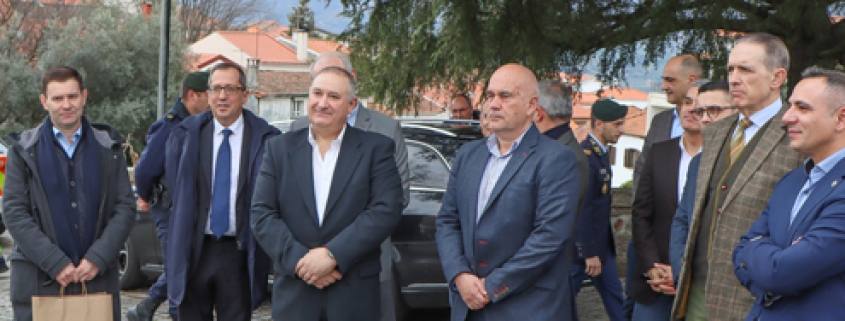 Belmonte Recebe Comitiva Da Gnr E Guardia Civil