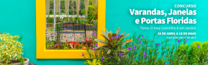Concurso Varandas, Jardins E Portas Floridas 2025 Header