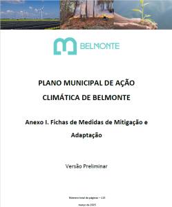 Plano Municipal De Ação Climática De Belmonte Anexo I