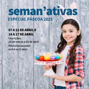 Seman'ativas Páscoa 2025 CalendÁrio