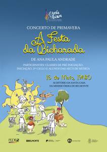 Cartaz Concerto De Primavera 2025