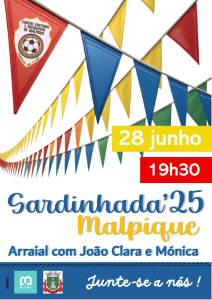 Sardinhada Malpique 2025
