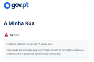 Aviso A Minha Rua Copy