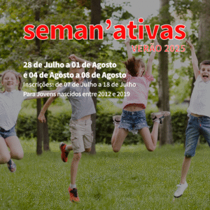 Seman'ativas Verão 2025 CalendÁrio