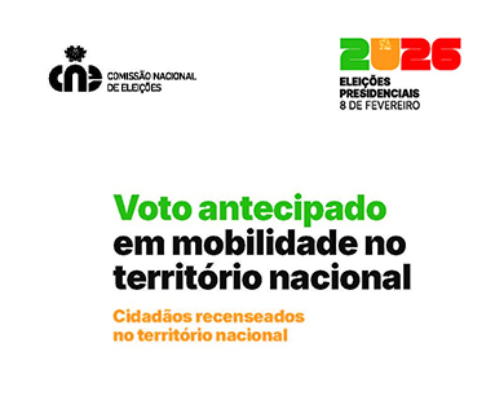 Voto Antecipado 8 Fevereiro