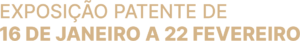 Exposição Patente De 16 De Janeiro A 22 Fevereiro