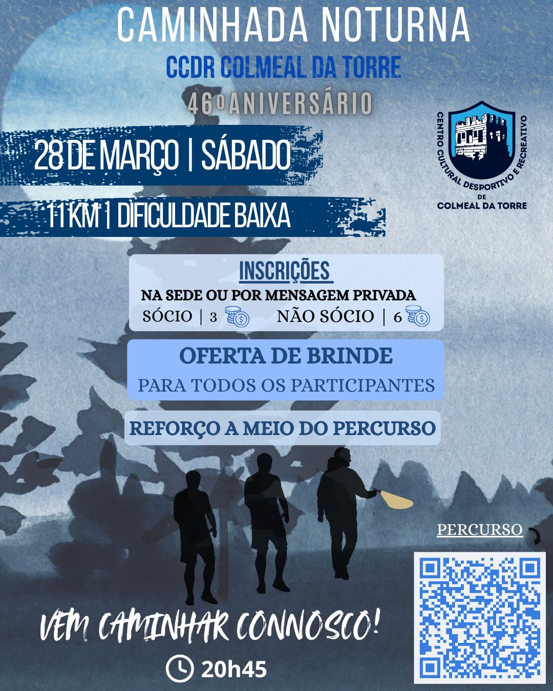 46 Aniversário Ccdr Colmeal Da Torre Caminhada