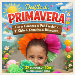 Desfile Da Primaver Das Crianças Do Pré Escolar E 1º Ciclo