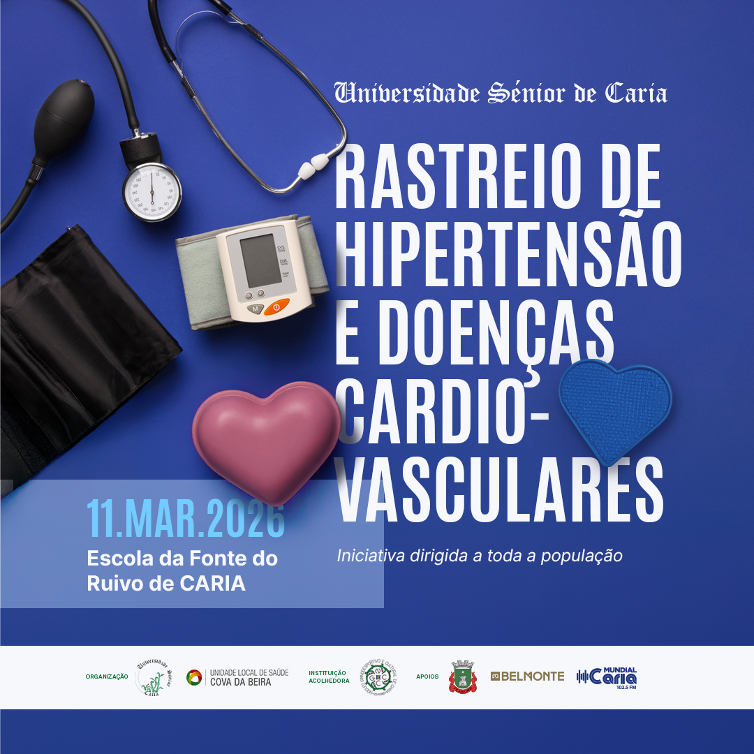 Rastreios Hipertensão 2026 Post Instagram