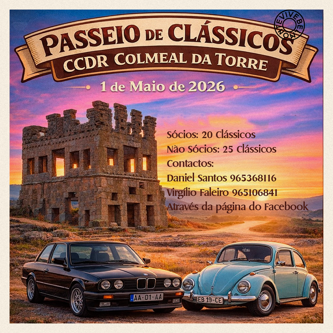 Passeio De Classicos Colmeal Da Torre