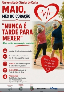 Maio Mês Do Coração Univerdidade Senior De Caria