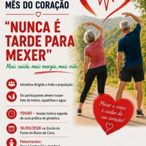 Maio Mês Do Coração Univerdidade Senior De Caria