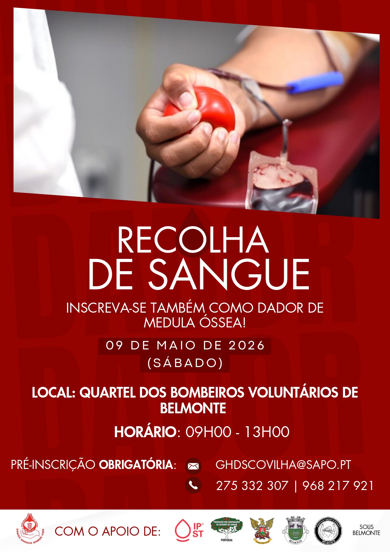 Recolha De Sangue No Quartel Bombeiros De Belmonte