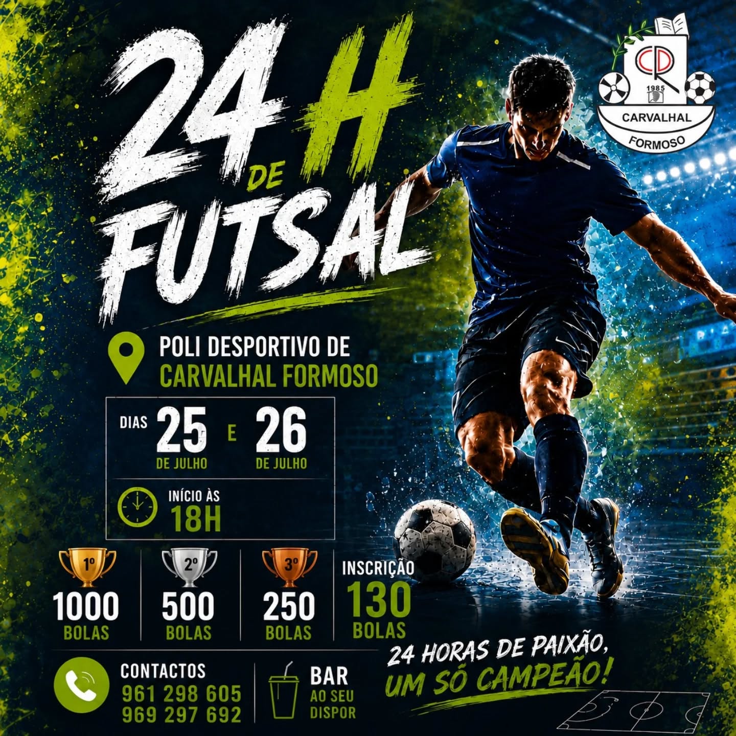 24h Futsal Cecurde Carvalhal Formoso 2026