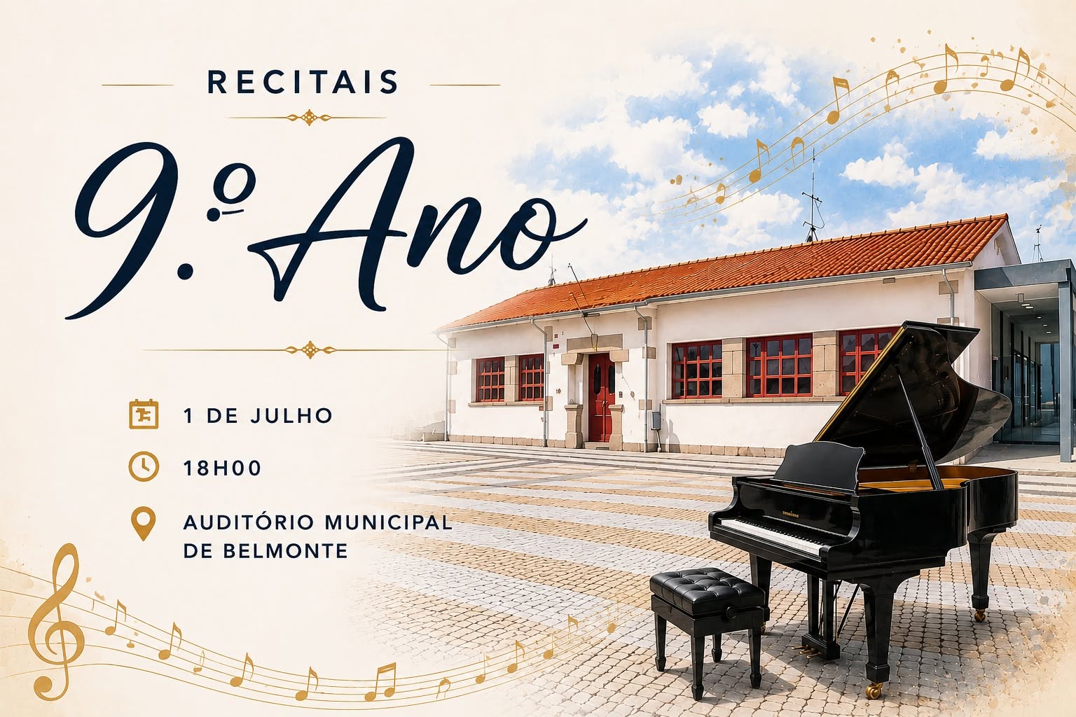 Recitais 9º Ano Escola De Musica De Belmonte