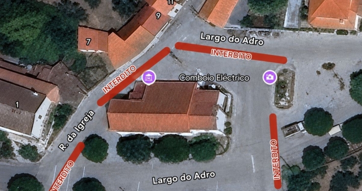 Corte Temporário De Trânsito Freguesia De Maçainhas